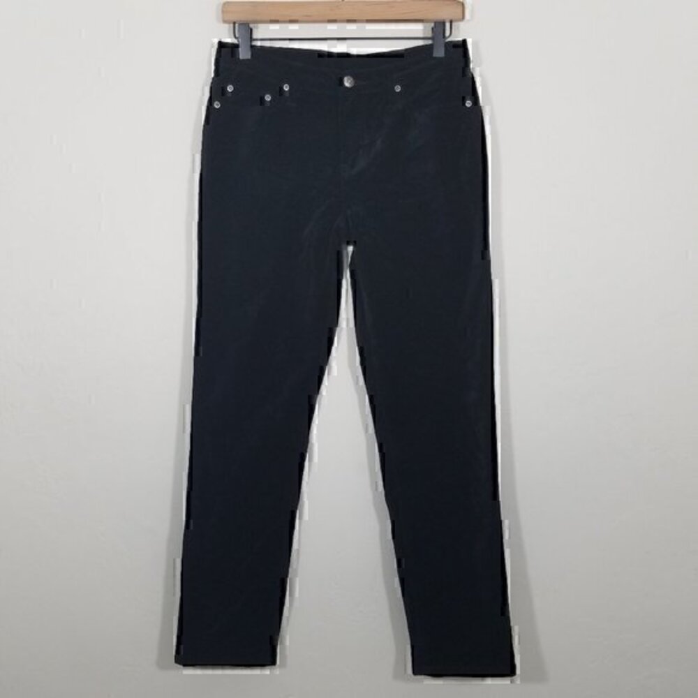 NWT DG2 by Diane Gilman Velour Velvet Stretch Jeans Size 4P